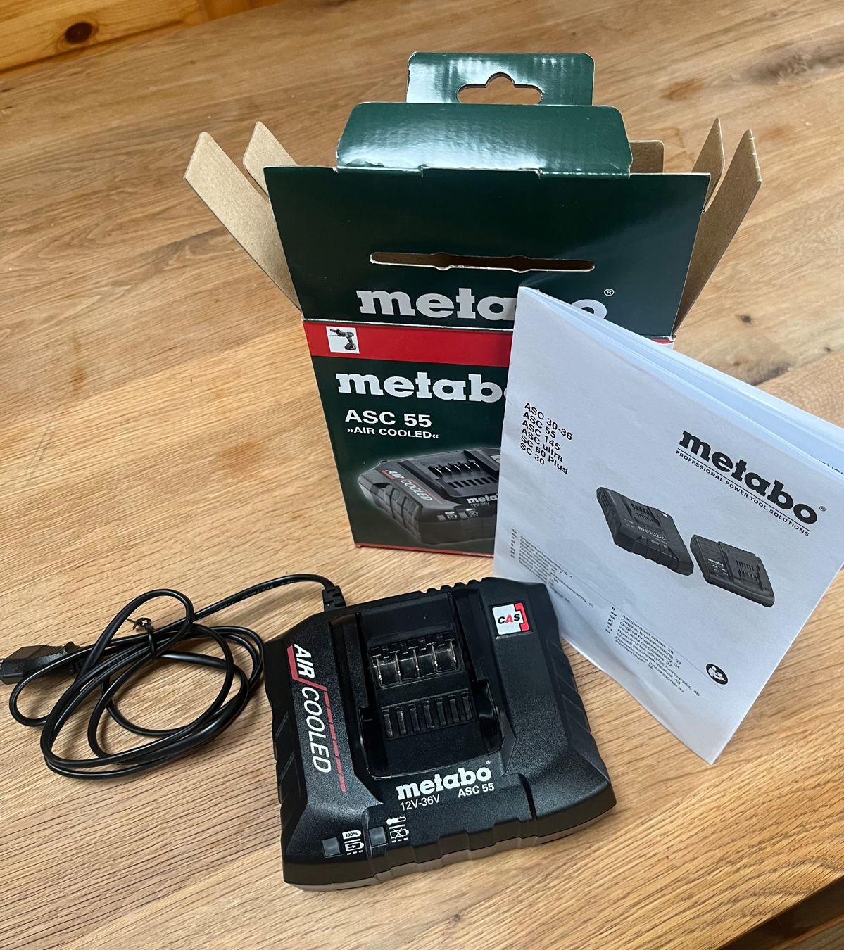 Metabo Akkus & Batterien: Metabo Ladegerät ASC 55, 12-36 V – Gebraucht aus Weissenburg von Jonathanesch