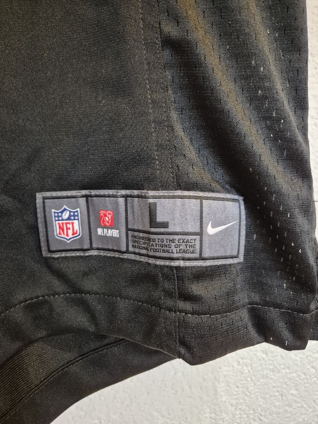 Nike Canottiere & Pantaloni: Maillot NFL Panthers McCaffrey 22 L noir – Usato da Daillens venduto da jay_z 2