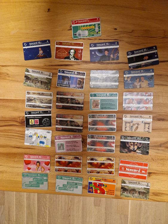 Cartes de téléphone: PTT Taxcard-Sammlung – D'occasion à Goldach par Napoleon_1992