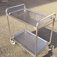 BLANCO Servierwagen Edelstahl Beistellwagen Rollwagen