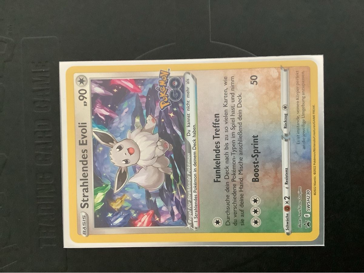 Pokémon Sammelbilder & Trading cards: Strahlendes Evoli – Neu (gemäss Beschreibung) aus Koppigen von rwnr
