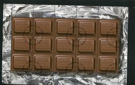 2001 Choco Suisse Kleinbogen mit ET-O