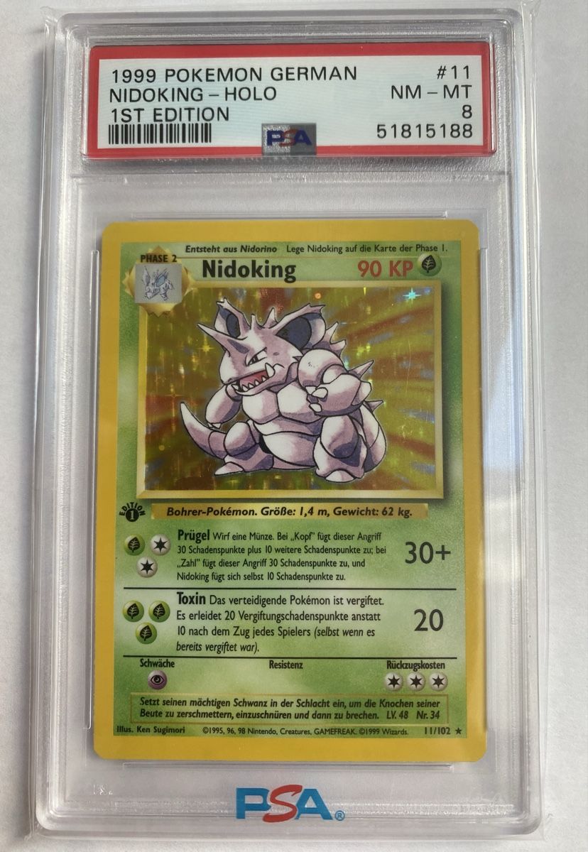 Pokémon Cartes à collectionner: Psa Base Set Nidoking – Neuf (Voir description) à Herznach par Terratemptrop