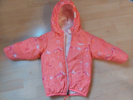 Winterjacke rosa/orange Grösse 86/92