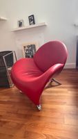 Sessel Designstuhl, papageno, leolux, rot