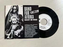 BAND FÜR  AFRIKA tolle Single Nackt im Wind Alphaville Nena