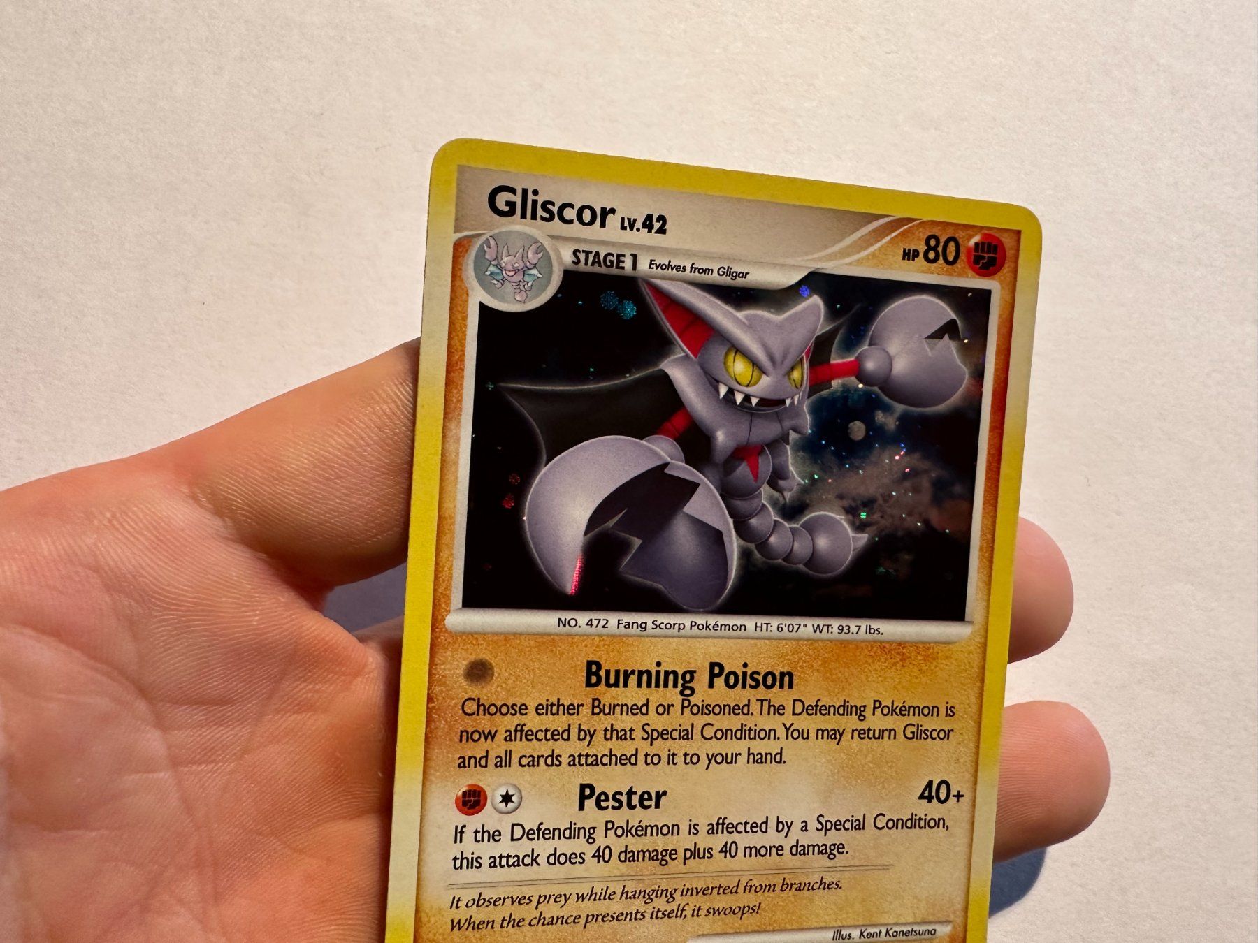 Pokémon Carte collezionabili: Gliscor holo D&P Legends Awakened EN – Usato da Hagendorn venduto da Pokecollectorch 4