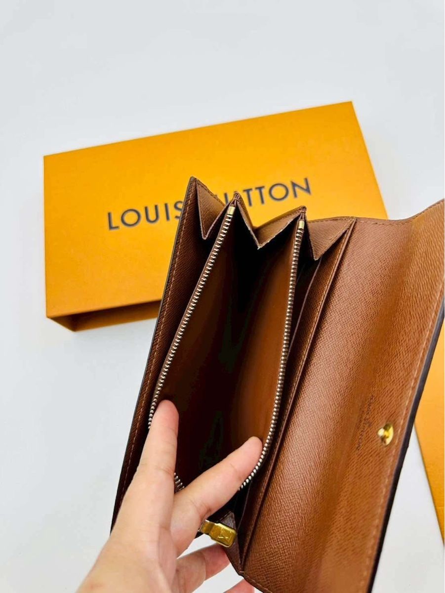 Louis Vuitton Portamonete: Louis Vuitton Sarah Geldbörse Monogram  – Usato da Widnau venduto da Pukpan_99 3