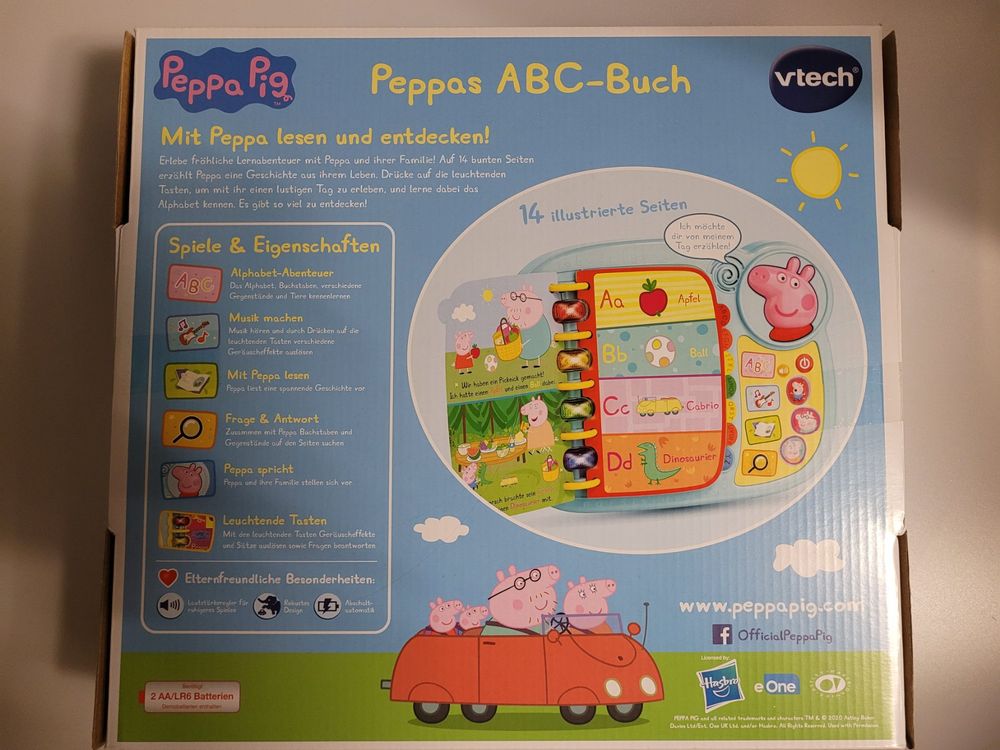 Peppa Pig Peppas ABC Buch (Neu und originalverpackt) in Oberuzwil für ...