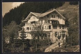 Adelboden, Hotel-Pension Edelweiss aus d