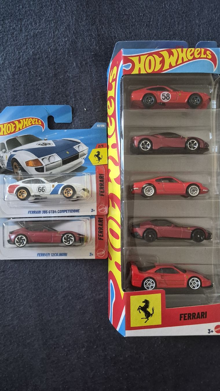 Hot Wheels Modellautos: Hotwheels Ferrari Bundle – Neu (gemäss Beschreibung) aus Jona von Rdiaz77