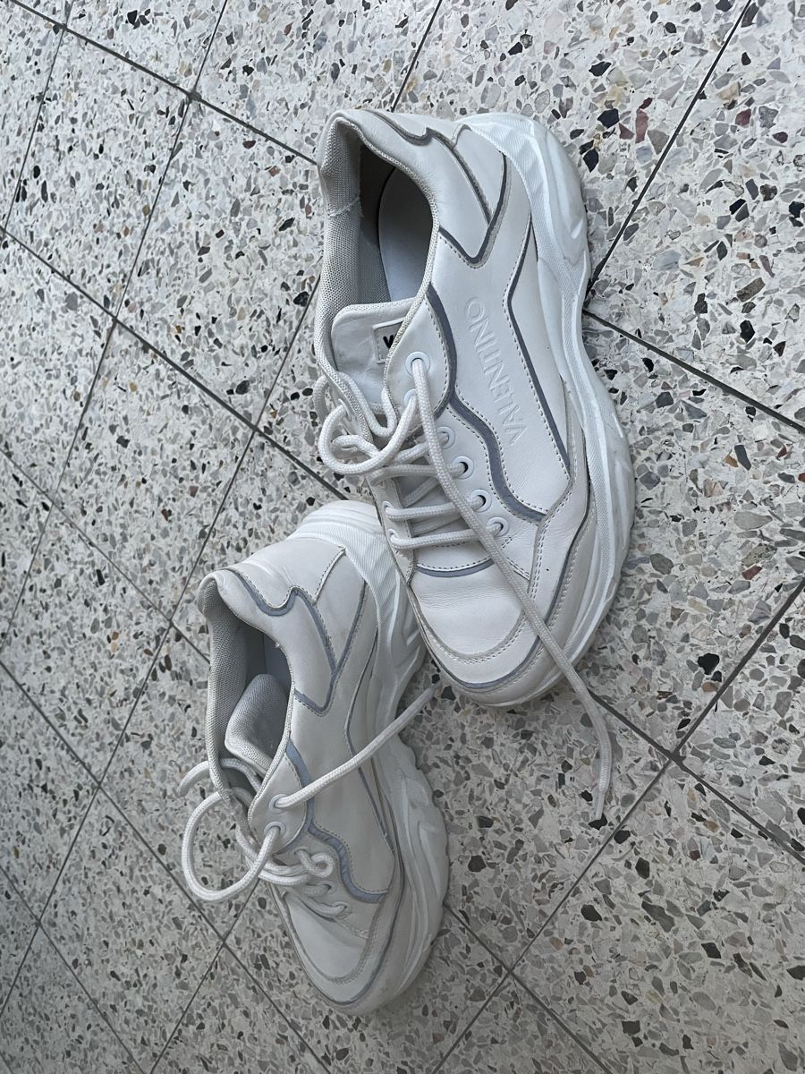 Valentino Scarpe da donna: Baskets Valentino blanches taille 38 bon état – Usato da Genève venduto da nidefa 6