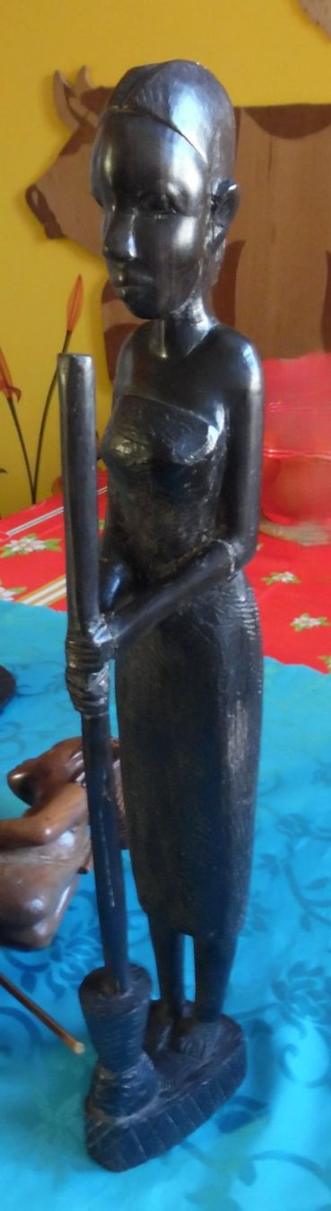 Skulpturen & Statuen: 3 Afrikanische Holzfiguren – Gebraucht aus Bellinzona von Luna093 5