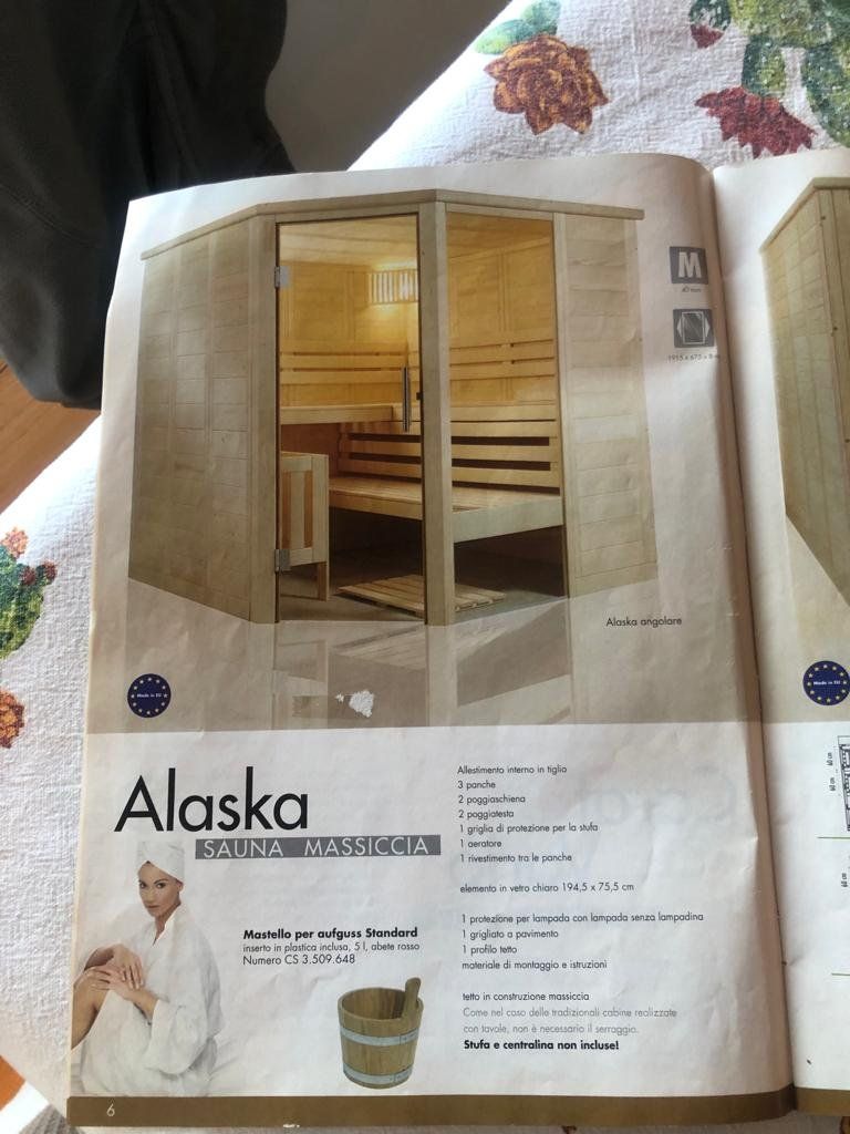 Sauna & Accessori: sauna – Usato da Bellinzona venduto da cor_7qkq 2