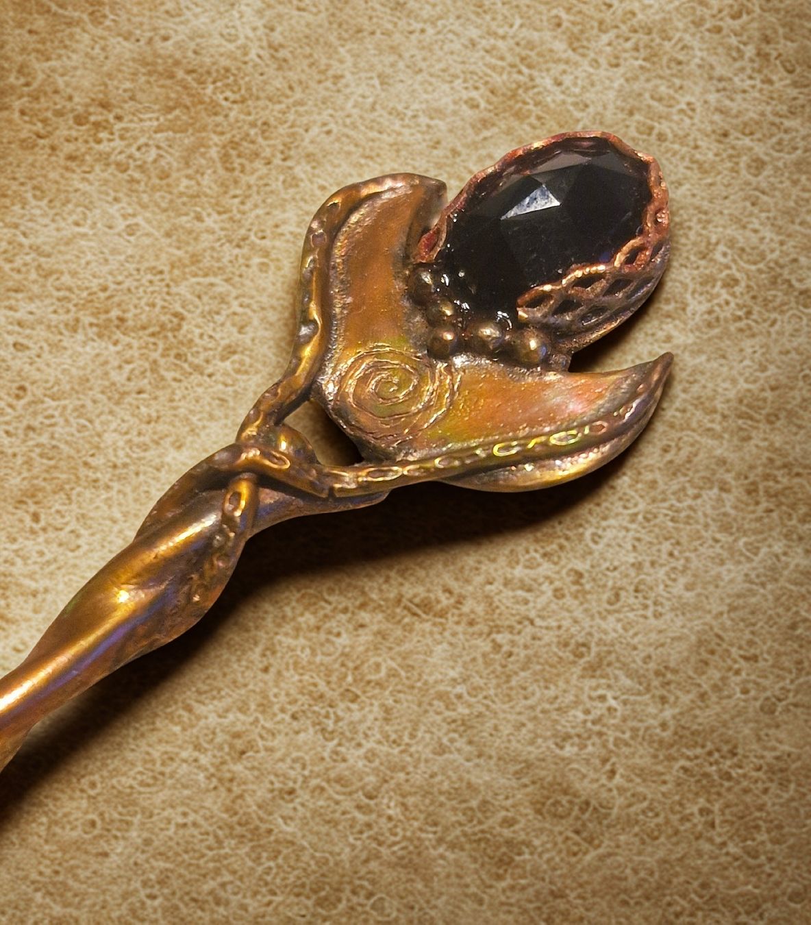 Accessoires pour cheveux: Fantasystyle Haarnadel Kupfer & Granat – Neuf avec emballage d'origine à Aarau par Schmuckhoehle_MD 8