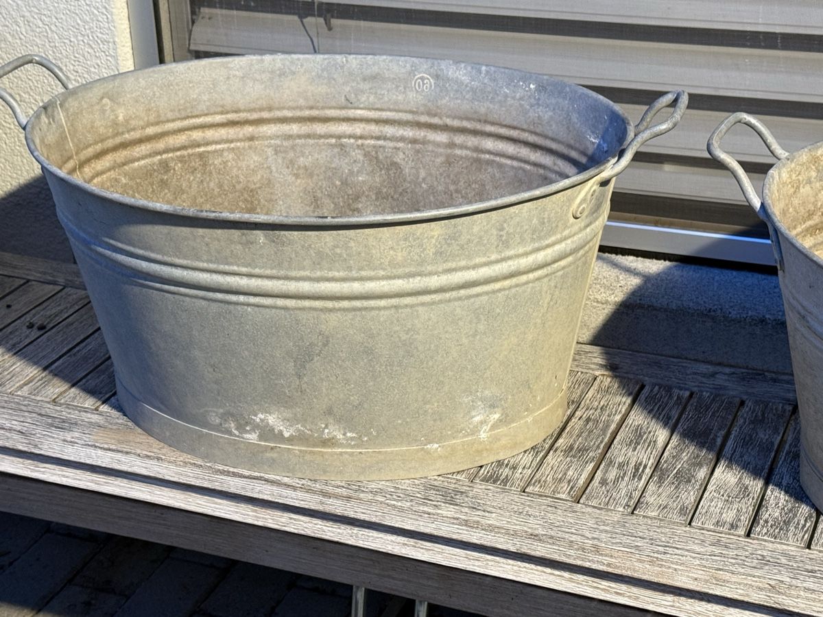 Sonstige Gartendekorationen: Zuber Gelten 3 Stück – Gebraucht aus Jonen von Investor2 1