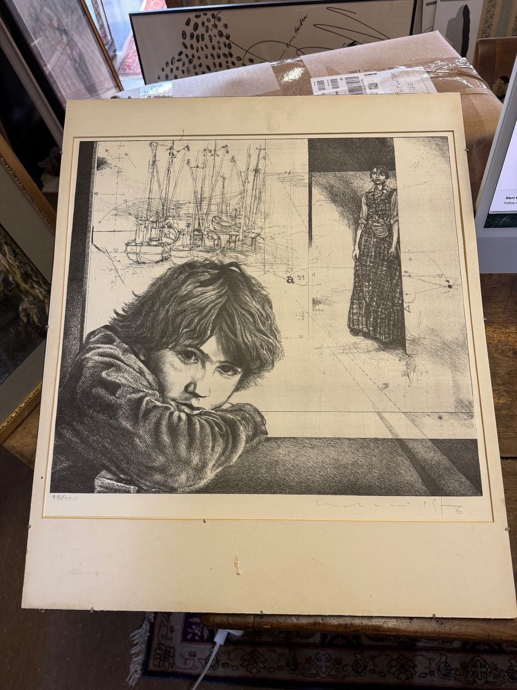 Grafica & Litografie: Lithographie, signiert und nummeriert – Usato da Bern venduto da Jwpm66