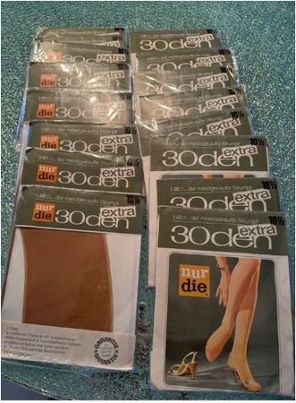 Vintage Damen Nylonstrümpfe für Strapse