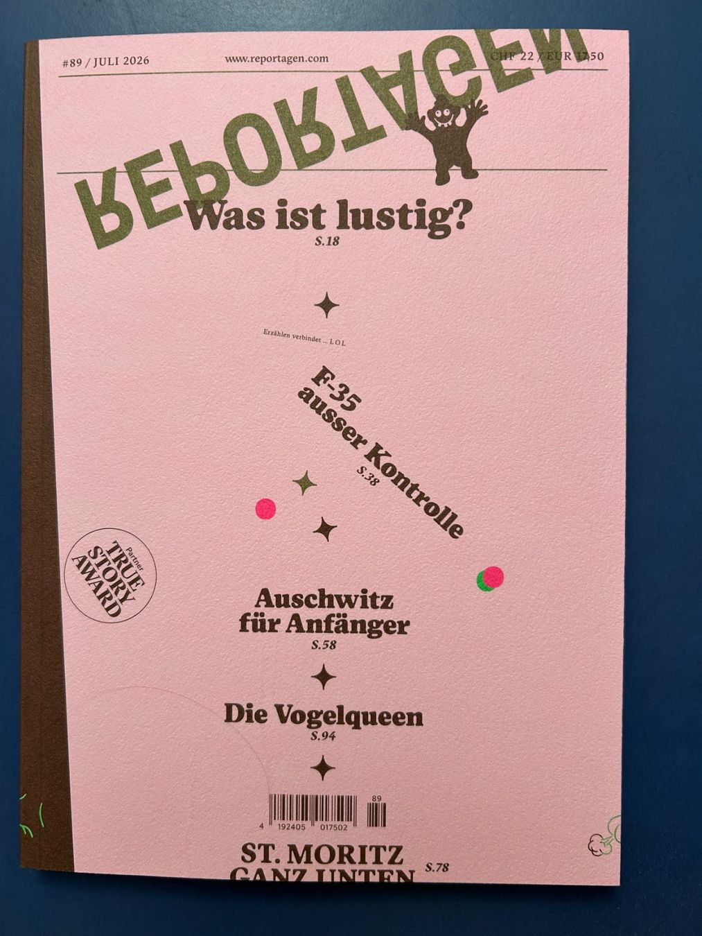 Zeitschriften & Magazine: Reportagen 89 – Neu (gemäss Beschreibung) aus Bern von sabah62