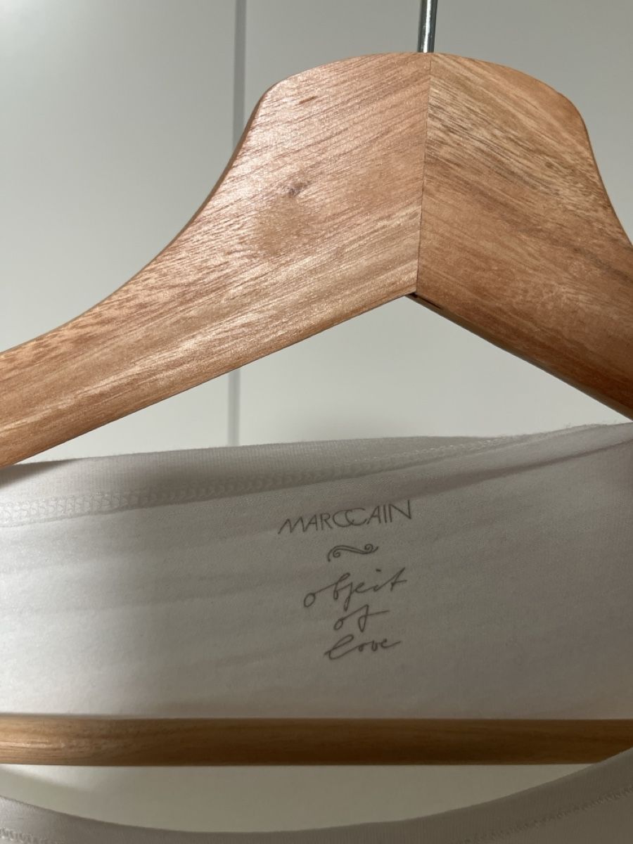Marc Cain Top: Damen Oberteil langarm weiss – Nuovo (secondo la descrizione) da Winterthur venduto da lafr21 2