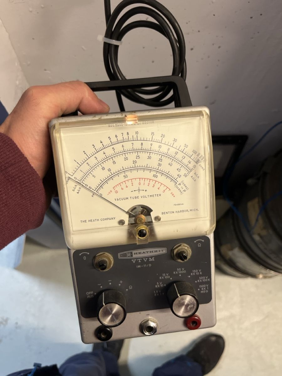 Heathkit Misurare: Heathkit Vakuum Röhrenvoltmeter VTVM IM-11/D – Usato da Dettighofen venduto da Moshop 6