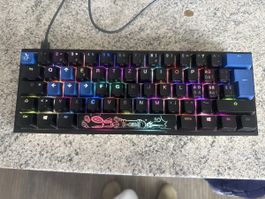 Gaming Tastatur Ducky One 2 Mini RGB Layout CH gebraucht