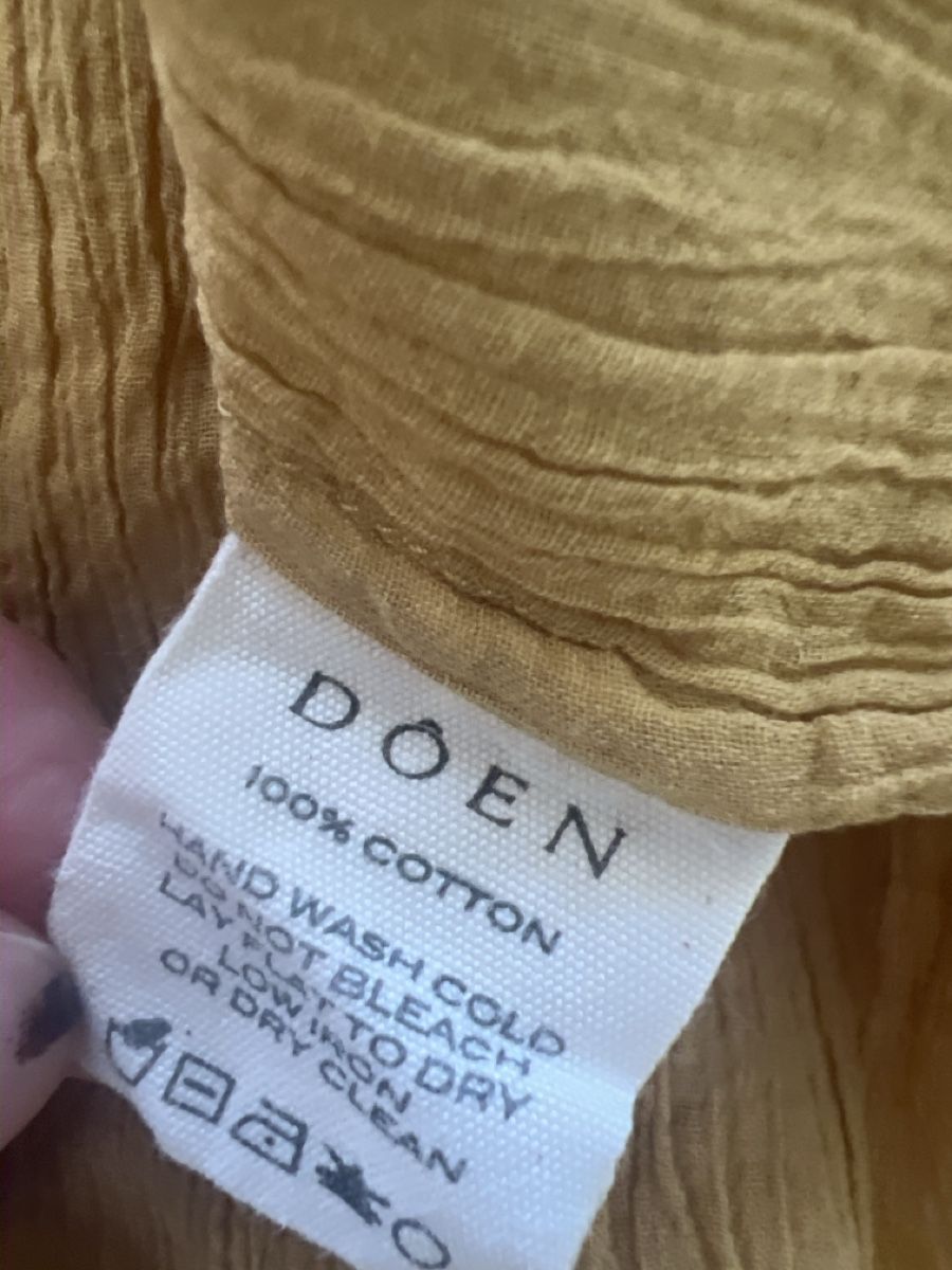 Tops: Dôen Bluse senfgelb Grösse M Cotton – Neu (gemäss Beschreibung) aus Ins von ann_wp7f 3