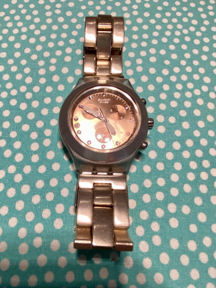 Swatch Orologi: SWATCH IRONY DIAPHANE ROSEGOLD – Difettoso da Eglisau venduto da Lara0