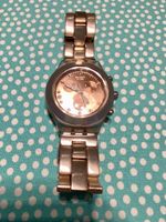 SWATCH IRONY DIAPHANE ROSEGOLD
