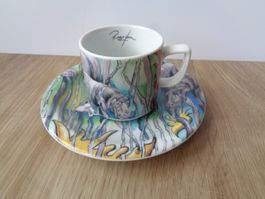 NEUE BOPLA TASSE ROLF KNIE SPEZIALSERIE LANGENTHAL SUISSE