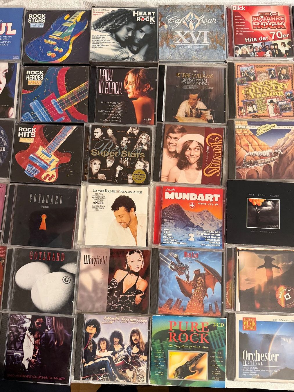 CD: 48 CD Pop/Rock/Jazz - Vintage – Usato da Zürich venduto da fehlton 3
