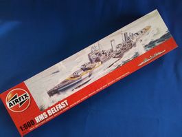 Neu OVP Airfix A04212 HMS Belfast Schiff Bausatz 1:600