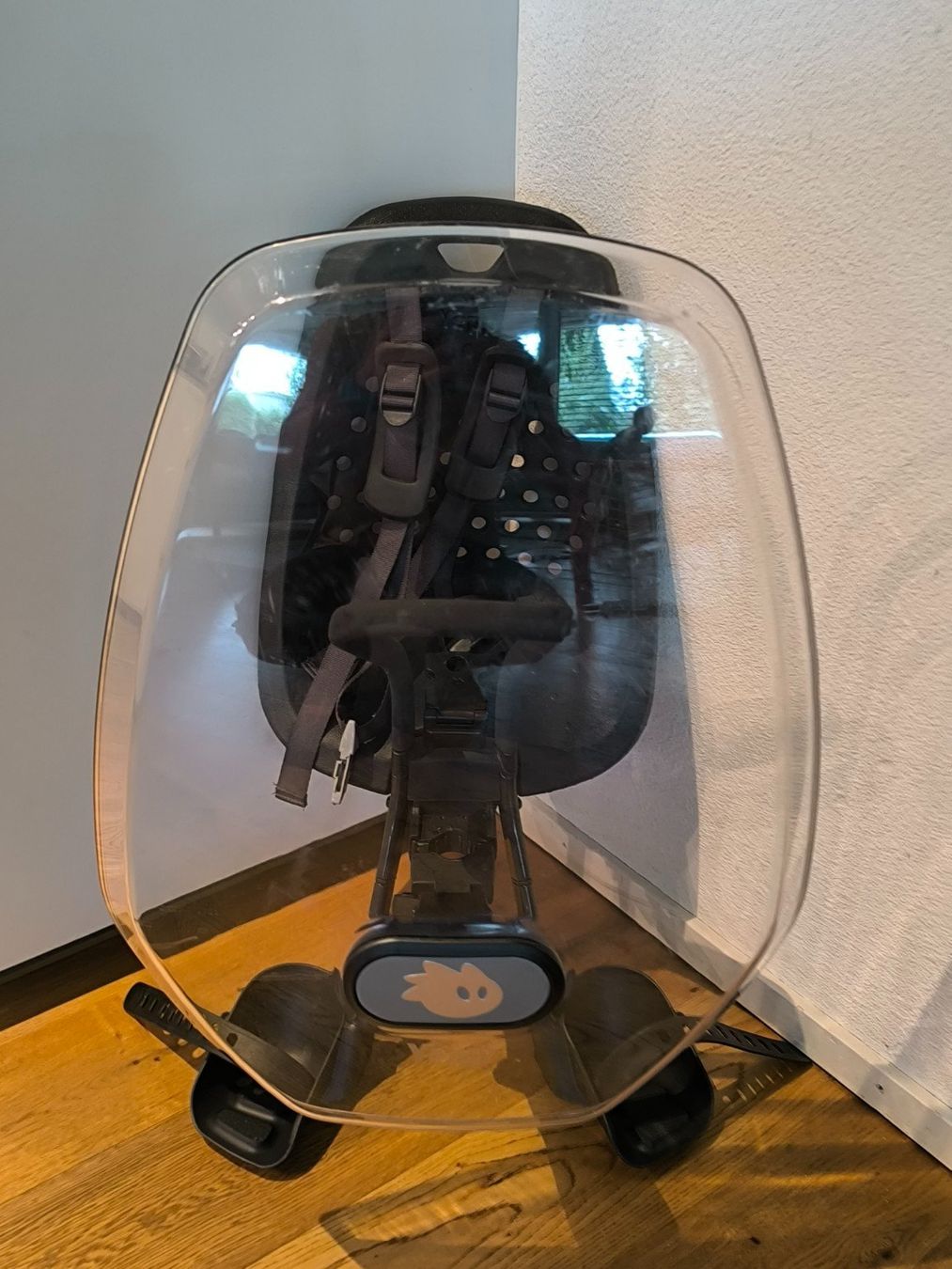 Seggiolini per auto: Thule Yepp Mini Kinder-Velositz vorne inkl. Windschutzscheib – Usato da St.Erhard venduto da felderline 4