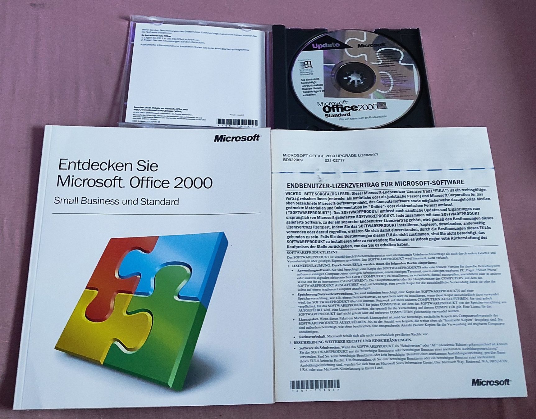 Microsoft Applications: Microsoft Office 2000  Standard update – D'occasion à Oetwil am See par bushcrafter