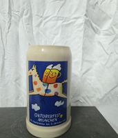 Oktoberfestkrug München 1998 Bierkrug Sammlerkrug Pferd
