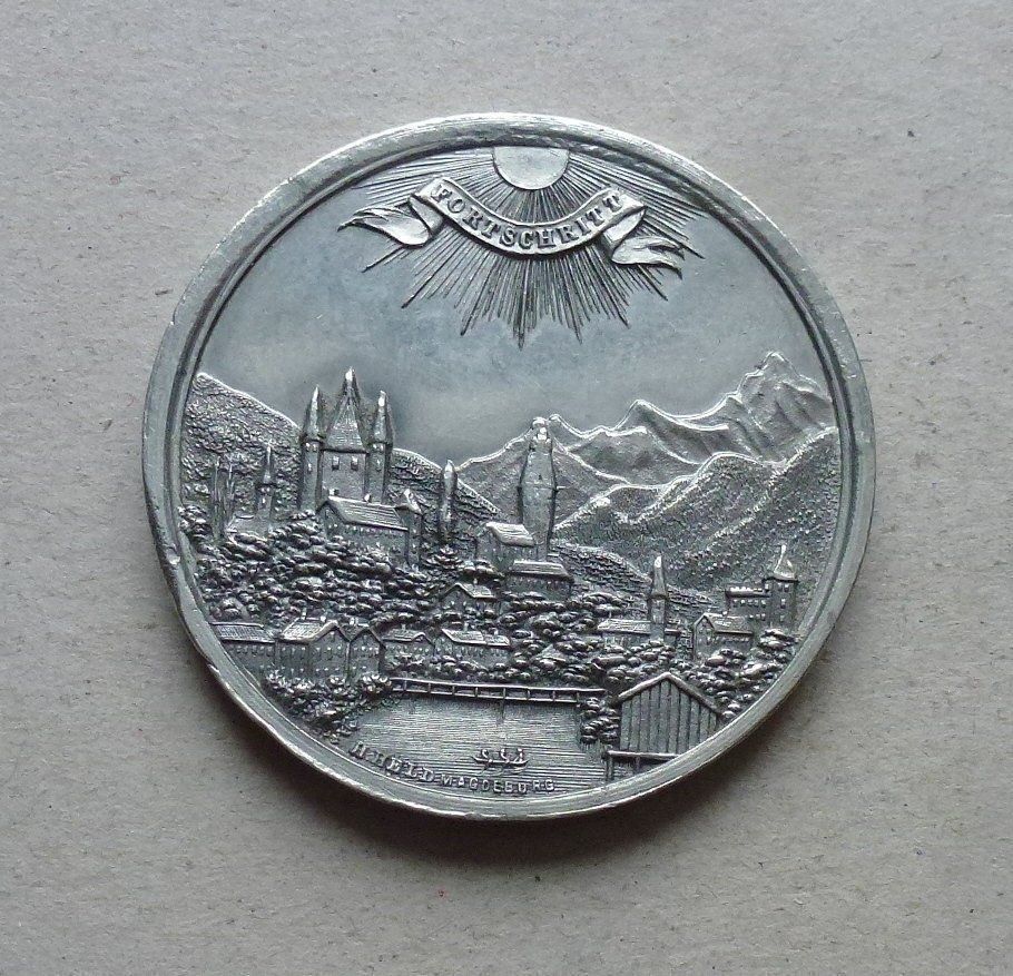 Medaillen: Selten + Kantonal-Schützenfest Thun 1877 – Gebraucht aus Walkringen von Casablanca777