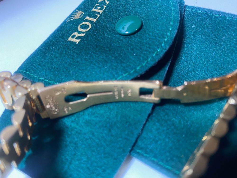 Rolex Orologi: Rolex Oyster Perpetual Datejust 18k Gold 31mm Durchmesser – Usato da Schinznach Bad venduto da Demerald 7
