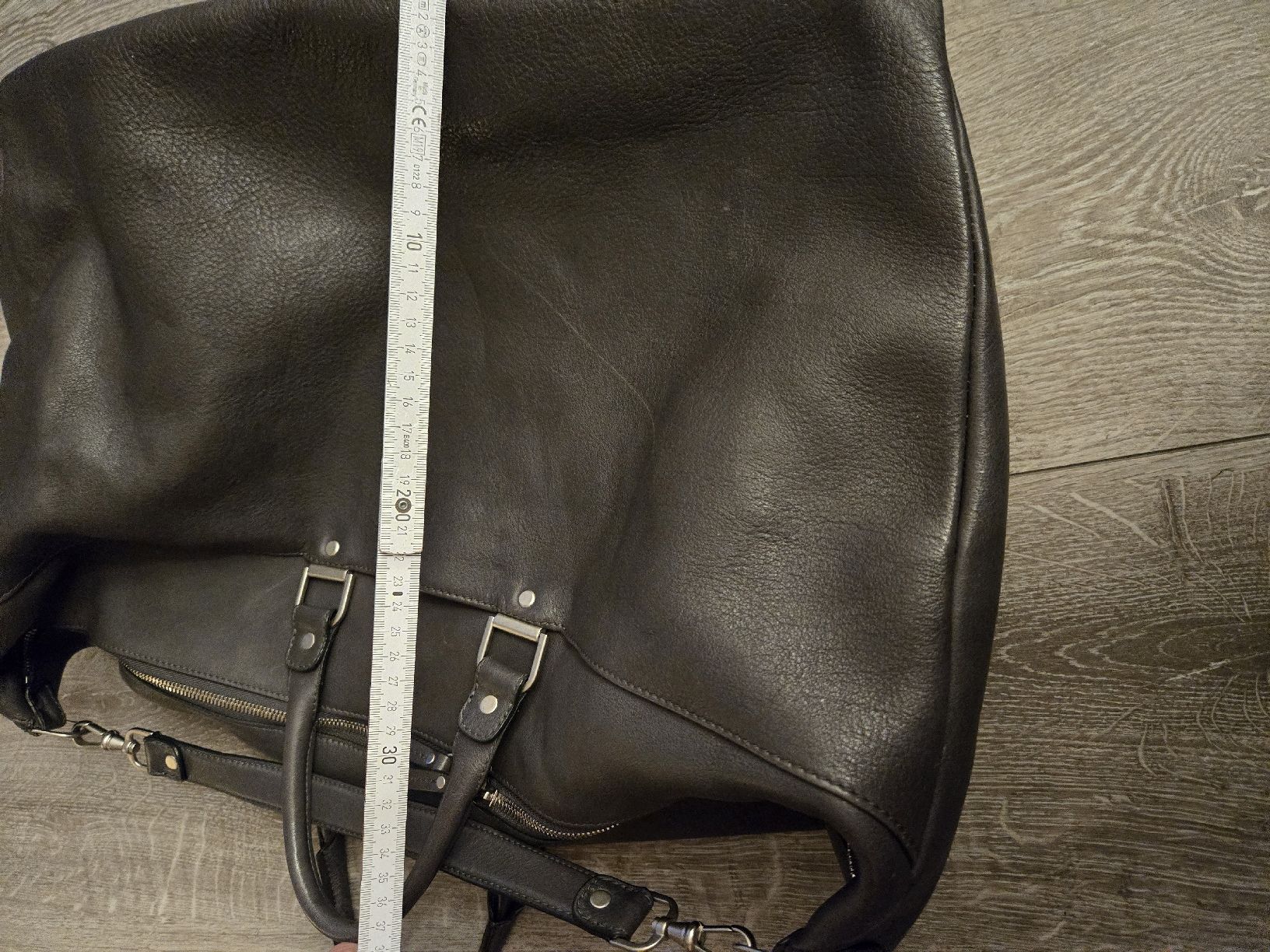 Ecco Borse: Ecco grosse Ledertasche grau – Usato da Winterthur venduto da nuschi72 6