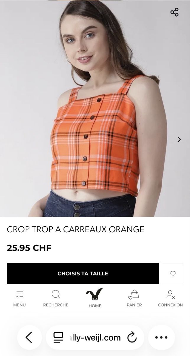 Top: Petit haut d'été taille S en viscose   – Nuovo (secondo la descrizione) da Aigle venduto da sow_m7gm 8