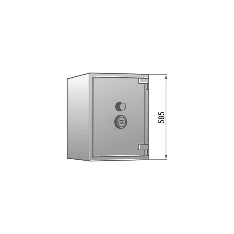 Casseforti: Tresor Klasse 1 - PRIM 1055 – Usato da Düdingen venduto da Tresortech 4