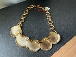 ✨Große Goldfarbe Vintage-Halskette