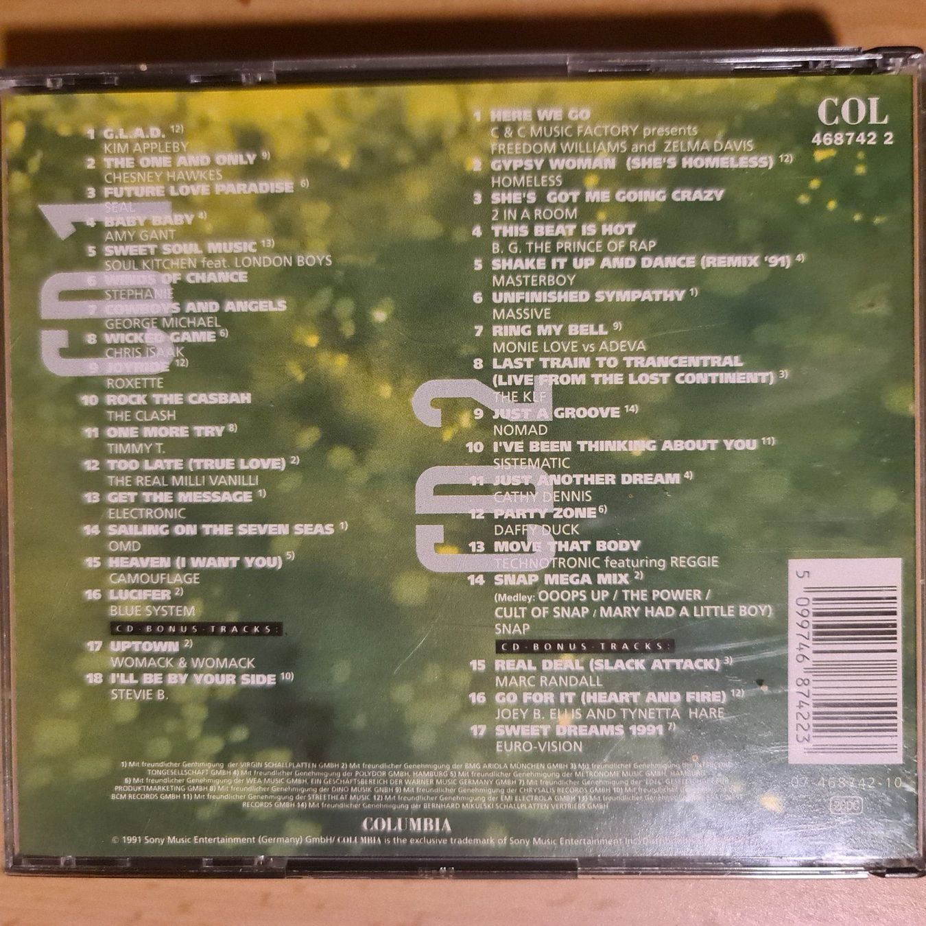CD: summer smash hits 1991 – Usato da Dintikon venduto da Vexi 1