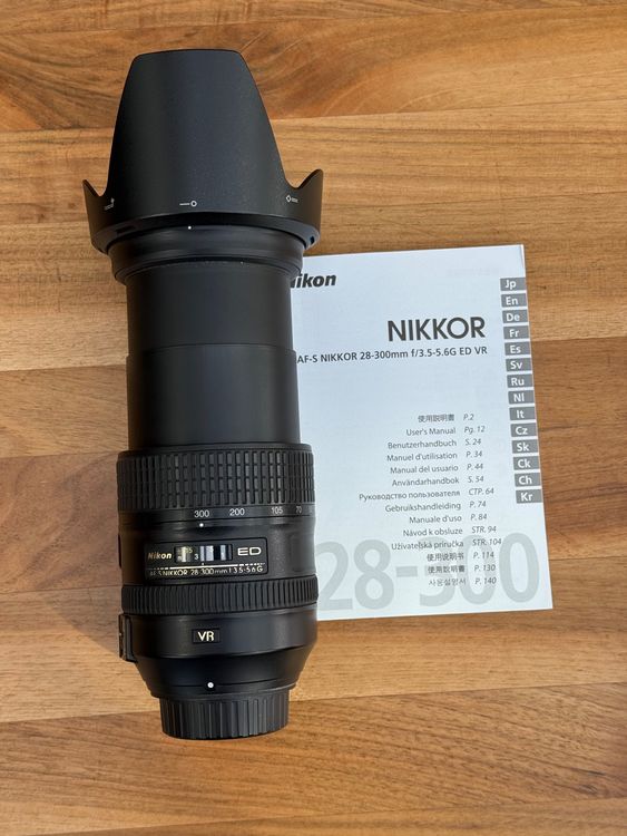 Nikkor Objectifs: Reisezoom-Objektiv Nikon AF-S 28-300 mm 1:3.5-5.6G ED VR – D'occasion à Islisberg par Goodvalue 2