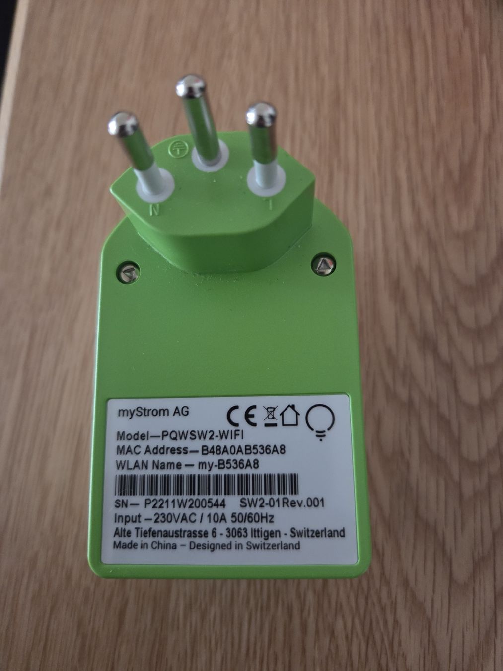 myStrom Spine: MyStrom WiFi Switch Steckdose - Smart Home Steuerung – Usato da St. Gallen venduto da gstrain 1