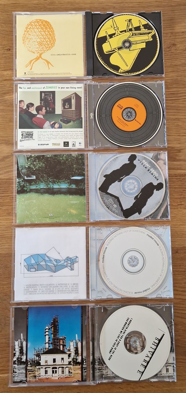 CD: 5 CDs: Cake, Stubbs the Zombie, Remy Zero, Modest Mouse – Usato da Wettingen venduto da brownie14 2