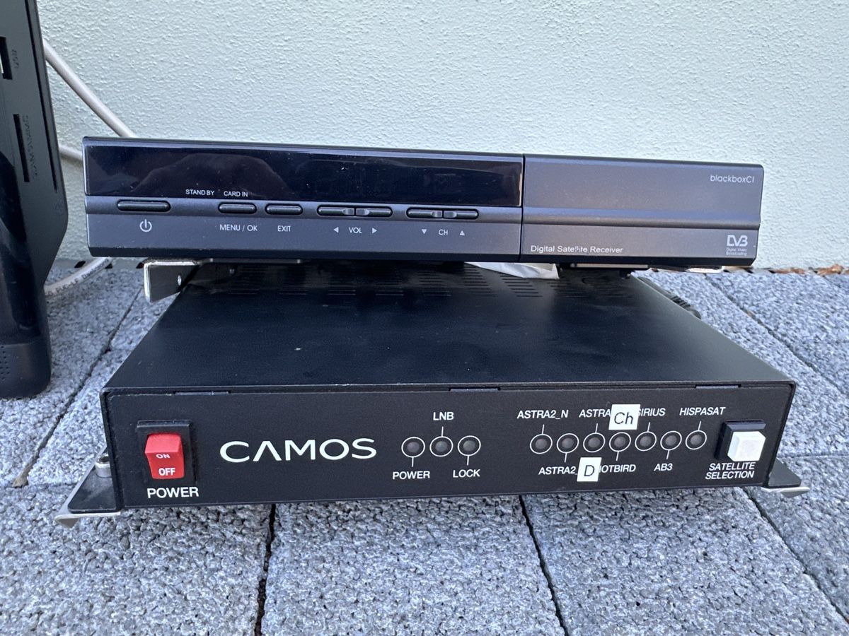 Fernseher: Camping Tv, Sat-Receiver, Camos Steuergerät – Gebraucht aus Schinznach-Dorf von KuefErer 2
