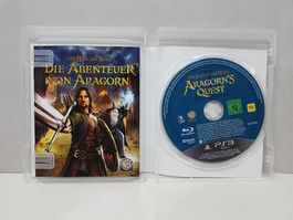 😎 Sony PS3 Der Herr der Ringe Die Abenteuer von Aragorn