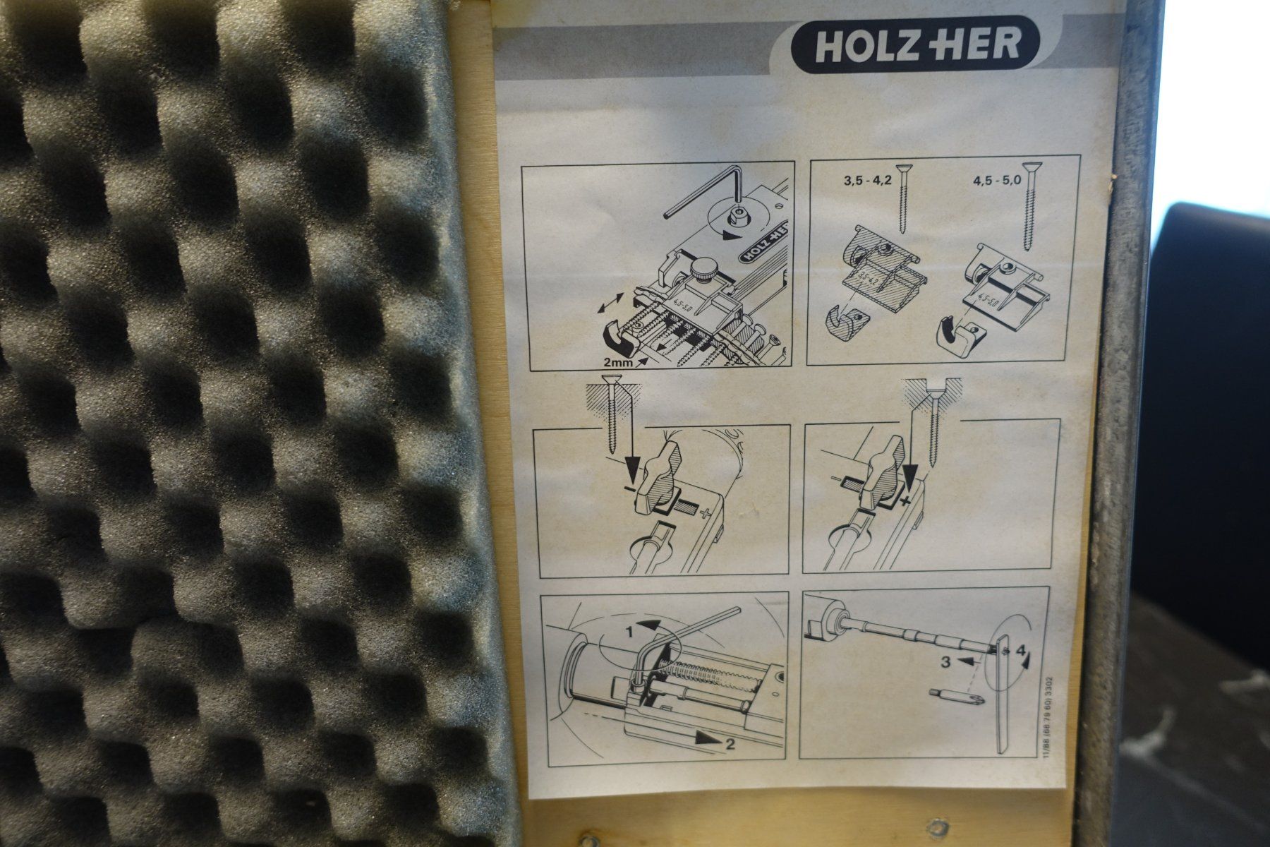 Tutti gli attrezzi: Magazinschrauber "HOLZ HER" Serie 3329 – Usato da Belp venduto da Mazarron58 4