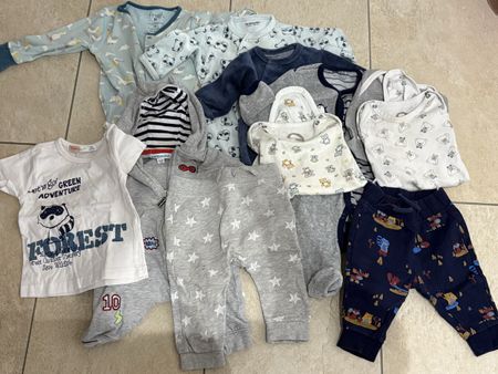 Baby Kleiderpaket Grösse 62/68 - Ideal für den Herbst!
