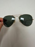 Sonnenbrille Ray-Ban Aviator goldfarben Large